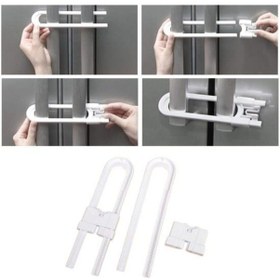 Resim River World Bebek Çocuk Çekmece ve Dolap Koruma Raylı Güvenlik Si Çok Renkli 