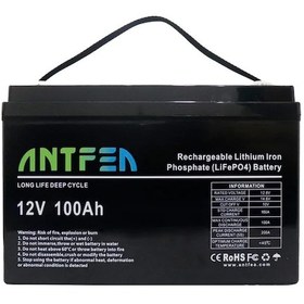 Resim Antfea 12v100ah ABS Lityum Akü LiFePo4 