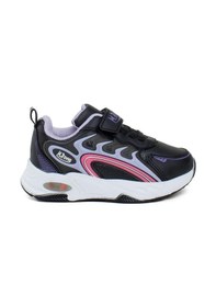 Resim M.p 242-3357pt Patik Kız Çocuk Sports Casual Ayakkabı Siyah - Mor Mor - Siyah 