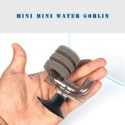 Resim Mini Akvaryum Filtresi, Biyokimyasal Sünger Filtreleme Sistemi, PVC Malzeme, Şarj Edilmemiş, Balık Tankı Dekorasyonu ve Su Arıtma için 