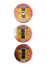 Resim Tricraft Metal Kesici Taş 30 Adet 180x3 X22.23mm 