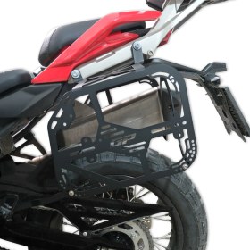 Resim Gp Kompozit Benelli Trk 702 x 2024 Uyumlu Yan Çanta Demiri Siyah 