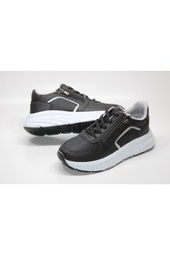 Resim acrapol ACROPOL YÜKSEK TABAN BAĞCIKLI FERMUARLI KOLAY GİYİM KADIN GÜNLÜK RAHAT YÜRÜYÜŞ SNEKAER AYAKKABI 