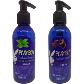 Resim Playboy Nane Ve Çikolata Aromalı Masaj Yağı 