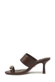Resim Nine West ONDINA 6FX Kahverengi Kadın Topuklu Terlik 