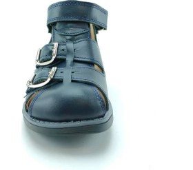 Resim Ortoplus Deri Ortopedik Çocuk Sandalet F C646-1 LACİVERT 