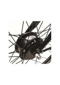 Resim Corelli E-Clara Elektrikli Kadın Şehir Bisikleti 46CM V 28 Jant 7 Vites Mat Siyah 