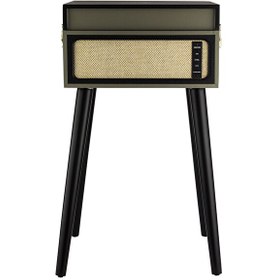 Resim Ktools Retro K216 Bluetoothlu Ayaklı Siyah Pikap 