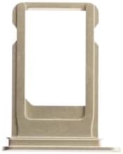 Resim iPhone 7 Uyumlu Sim Tepsisi Sim Kart Yuvası Gold 