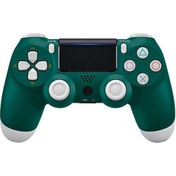 Resim Yaozixa Ps4 Uyumlu Kablosuz Oyun Kolu - 6 Eksenli Jiroskop, 3.5mm Ses Jack Ve Işık Şeridi İle - Dağ Yeşili 