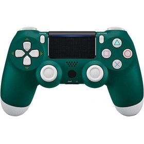 Resim Yaozixa Ps4 Uyumlu Kablosuz Oyun Kolu - 6 Eksenli Jiroskop, 3.5mm Ses Jack Ve Işık Şeridi İle - Dağ Yeşili 