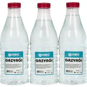 Resim Abg Gaz Yağı 3 lt (3 Adet 1 lt) Zincir Temizleme Zift Çıkarma Boya Koruma 