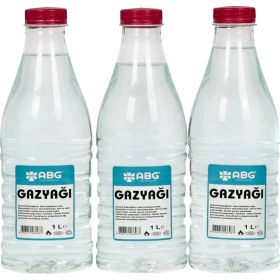 Resim Abg Gaz Yağı 3 lt (3 Adet 1 lt) Zincir Temizleme Zift Çıkarma Boya Koruma 
