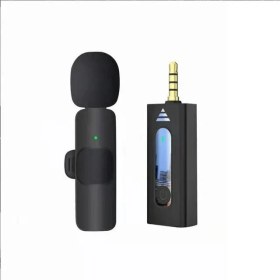 Resim Torima K35 Kablosuz Yaka Mikrofonu Aux Girişli Mini Taşınabilir Mikrofon 