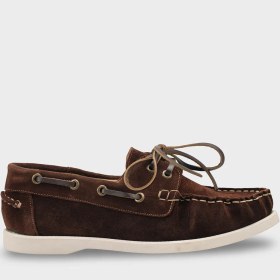 Resim Capone Outfitters Stephie Hakiki Deri Süet Kadın Loafer Tekne Ayakkabısı 