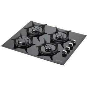 Resim Eminçelik Ec-ah 1240 Bg60 (12 225) Ankastre Siyah Cam Ocak 