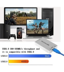 Resim USB 3.0 HDMI Video Capture Kart USB 3.0 1080P Full Hd Video Görüntü Yakalama Capture Kart 