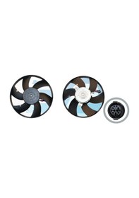Resim Fan Motoru 300mm-3 Fiş-6 Kanat 6k0959455a Wisco - Volkswagen Polo 94 Ve Sonrası Uyumlu 