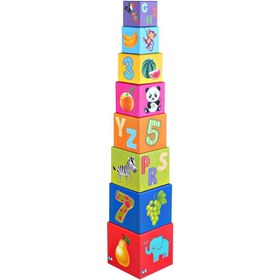 Resim Nessiworld LC Educational Balance Tower Game 