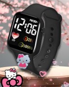 Resim Onkatech Su Geçirmez Figürlü Dijital Led Ekran Işıklı Akıllı Çocuk Saati 