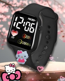 Resim Onkatech Su Geçirmez Figürlü Dijital Led Ekran Işıklı Akıllı Çocuk Saati 