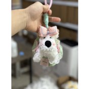 Resim OEMG 1 Adet Karikatür Çanta Çekicilik Anahtarlık Sevimli Iyi Şanslar Hediye Peluş Oyuncaklar Bebekler (Yurt Dışından) 