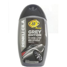 Resim JSV Racing Grey Edition Gri Renkli Cila 300 Ml Gri Boyalı Araçlara 