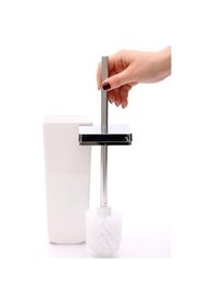 Resim Primanova Toskana Beyaz Tuvalet Fırçası Beyaz 
