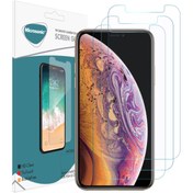 Resim Apple Iphone Xs Ekran Koruyucu Nano Cam (3'lü Paket) Microsonic
