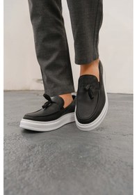 Resim Mn127 - Cbt Loafer-x Erkek Ayakkabı Sıyah Siyah 