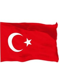 Resim 80x120 Cm Raşel Türk Bayrağı Kenarı Dikişli Yurt 80x120 
