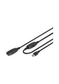 Resim Digitus Da-73107 20 Mt Usb 3.0 To Usb 3.0 Erkek-dişi Usb 3.0 Uzatma Kablosu 