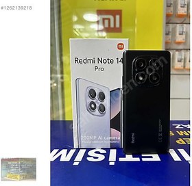 Resim Xiaomi Redmi Note 14 Pro İkinci El TR | 256 GB | Siyah 