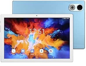 Resim PUSOKEI 10,1 inç tablet, 11.0, Octa , 8 GB , 128 GB ROM, 512 GB genişletilebilir, 1920 x 1200 HD ekran, iki kamera, BT 5.0, iki hoparlör, Wi-Fi, uzun pil ömrü (mavi) 
