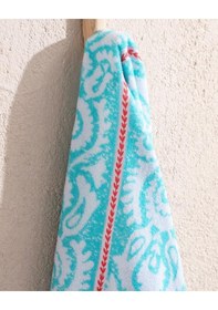 Resim Madame Coco Herbert %100 Pamuk Plaj Havlusu 70 x 150 CM Mint Yeşili 