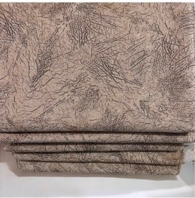 Resim Kaymaz Tabanlı Lüks Kadife Koltuk Kanepe Çekyat Örtüsü - Konforlu Cappuccino Rengi Damar Desenli Cappuccino 