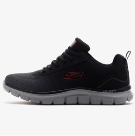Resim Skechers Track Ripkent Memory Foam Hafızalı Taban Siyah Günlük Erkek Spor Ayakkabı 