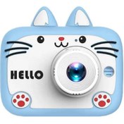 Resim YNT İthalat Hello Çocuk Dijital Fotoğraf Makinası 20 Mp Video Kaydedici 2.0 İnç Çift Kameralı Ks-102 