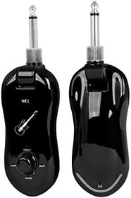 Resim Gitar Kulaklık Amplifikatörü 5 Ses Efekti Modu Plastik Amplifikatör Ses Alıcı-verici Şarj Edilebilir Kulaklık Alıcısı Alıcı 