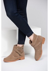 Resim Fox Shoes Vizon Kadın Bot A726191002 Vizon 