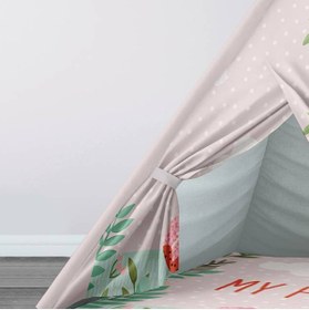 Resim instababyrooms Çocuk Oyun Çadırı Çiçekli Bahçe Dijital Baskılı 