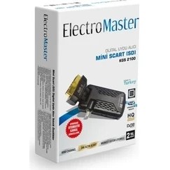 Resim ElectroMaster Ec Shop Electromaster Eck Electromaster Mini Scart Uydu Alıcı 