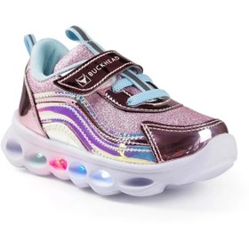 Resim BUCKHEAD 4246 Trio Shiny Hologram Bebek & Çocuk Spor Ayakkabı Işıklı 