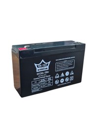 Resim Ortec 6V 12 Ah Akülü Araba Aküsü 2025 Üretim 