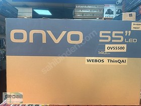 Resim ONVO OV55500 55inc 140 cm UHD webOS Smart TV,Uydu Alıcılı 