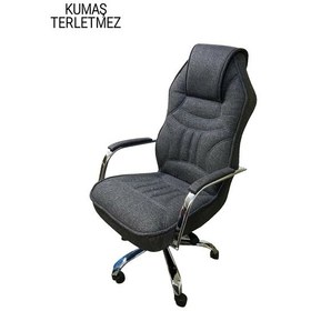 Resim Makam Yönetici Müdür Kumaş Ofis Koltuğu (530490607) 
