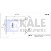 Resim KALORIFER RADYATORU S-CLASS W126 85>91 C126 85>91 