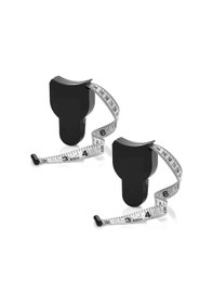 Resim 2 Adet-2 Adet Vücut Mezura Vücut Ölçümü İçin Vücut Yağ Ölçüm Aracı Kilo Kaybı İçin 60 İnç 150 Cm 