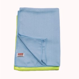 Resim Simpak Petek Oto Mikrofiber Kurulama Bezi Mavi 12 Adet 