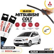 Resim Mitsubishi Colt Bosch Aerotwin Silecek Takımı 2009-2013 